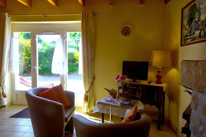 Location de vacances pour 4 personnes, avec jardin dans Plage de Lestrevet - 3