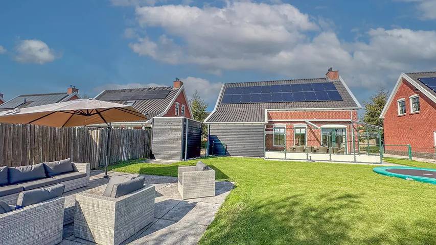Ferienhaus für 12 Personen, mit Garten und Sauna, mit Haustier