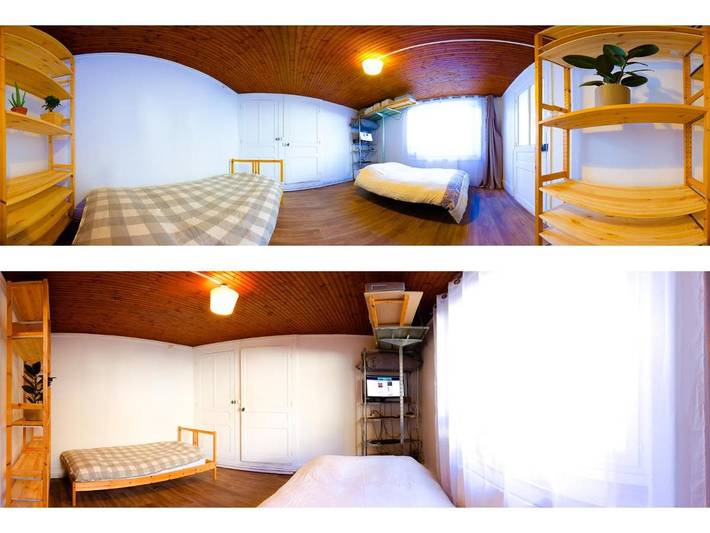 Appartement de vacances pour 3 personnes, avec jardin et terrasse
