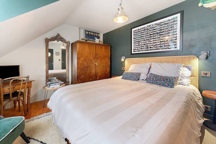 Chambre d’hôtes « Escale Sauzonnaise - L’Estran » avec piscine, terrasse et Wi-Fi in Sauzon, Côte des Mégalithes