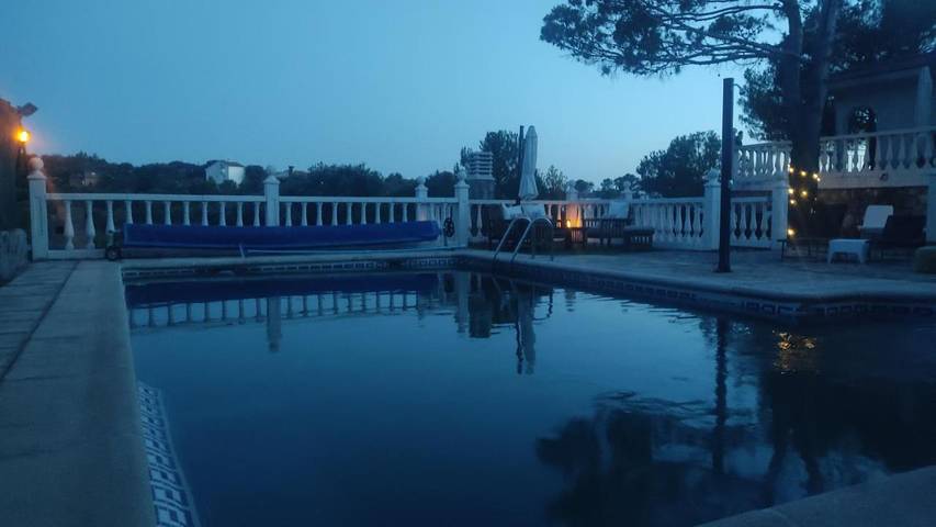 Casa rural para 8 personas, con piscina además de vistas y jardín en Albalate de Zorita - 3