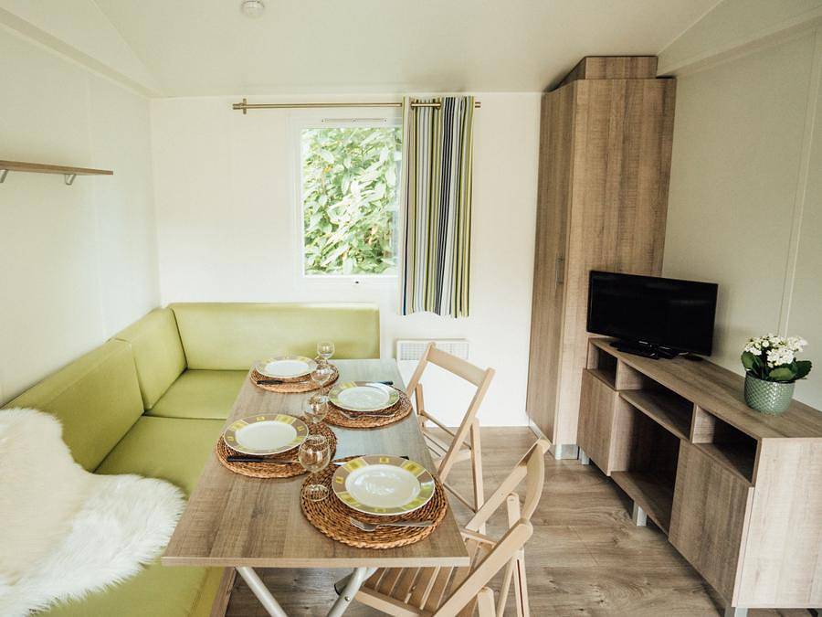 Camping Kerscolper  - Mobilheim 6 personen - 2 Zimmer 4/6 Plätze in Fouesnant, Quimper und Umgebung