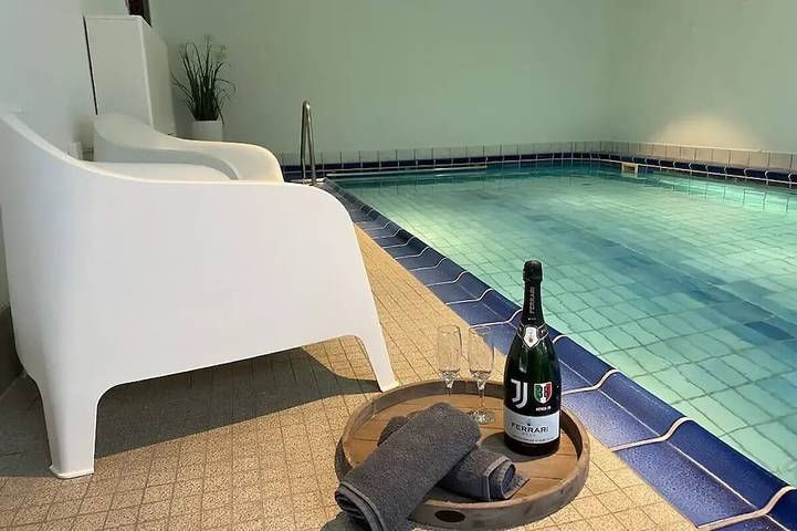 Vakantiehuis voor 14 personen, met terras en sauna, met huisdier in Eupen
