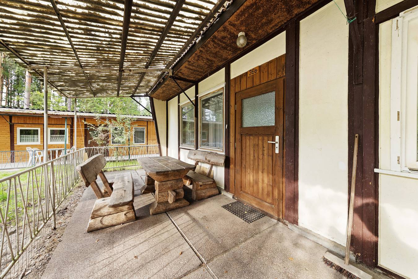 Bungalow '36b - Kimbucht' mit privater Terrasse und Gemeinschaftsgarten in Waldhufen, Oberlausitz-Niederschlesien