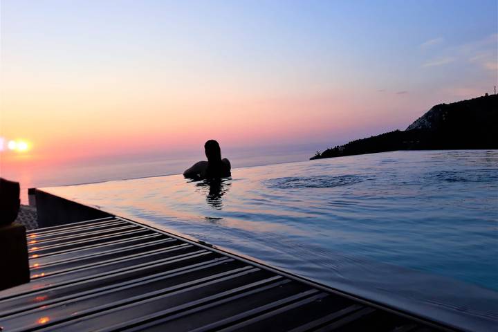 Villa für 8 Personen, mit Balkon und Garten sowie Pool auf Lefkada - 2