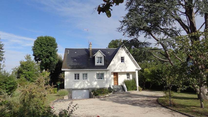 Gîte pour 7 personnes, avec jardin et balcon