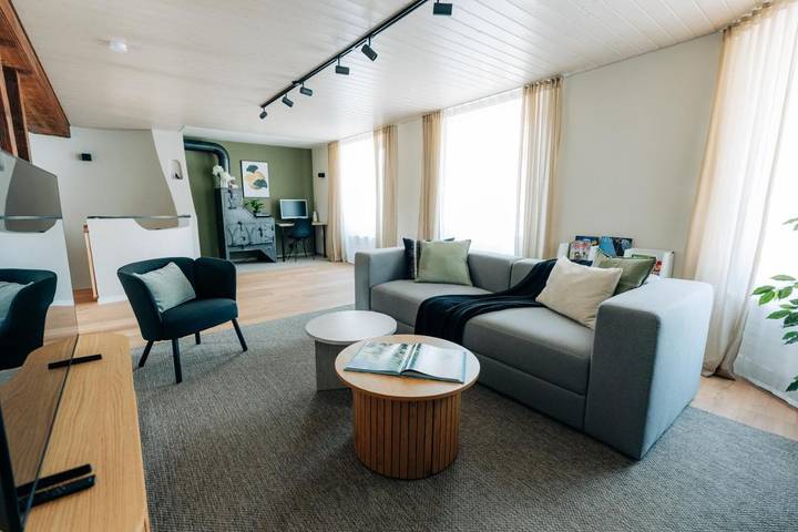 Ferienwohnung für 6 Personen, mit Balkon und Ausblick