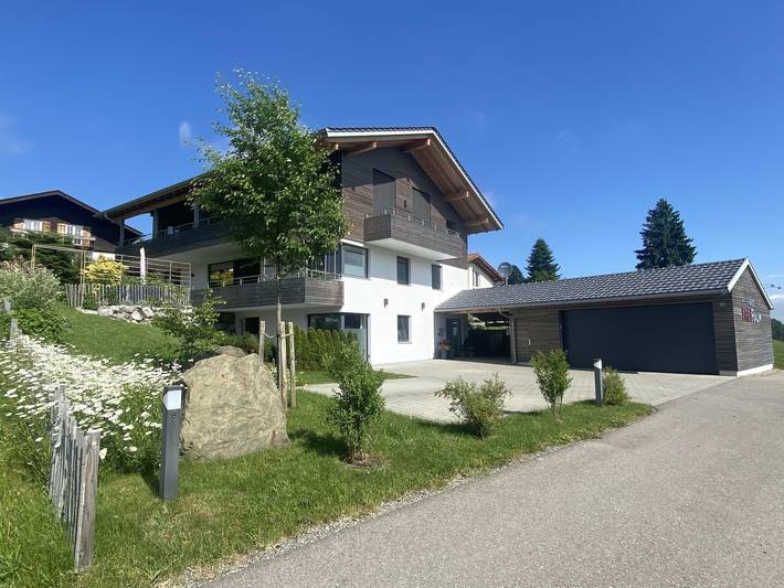 Ganze Ferienwohnung, Ferienwohnung Weitblick - 2 Schlafzimmer, Sauna in Fischen, Bayerisch Schwaben