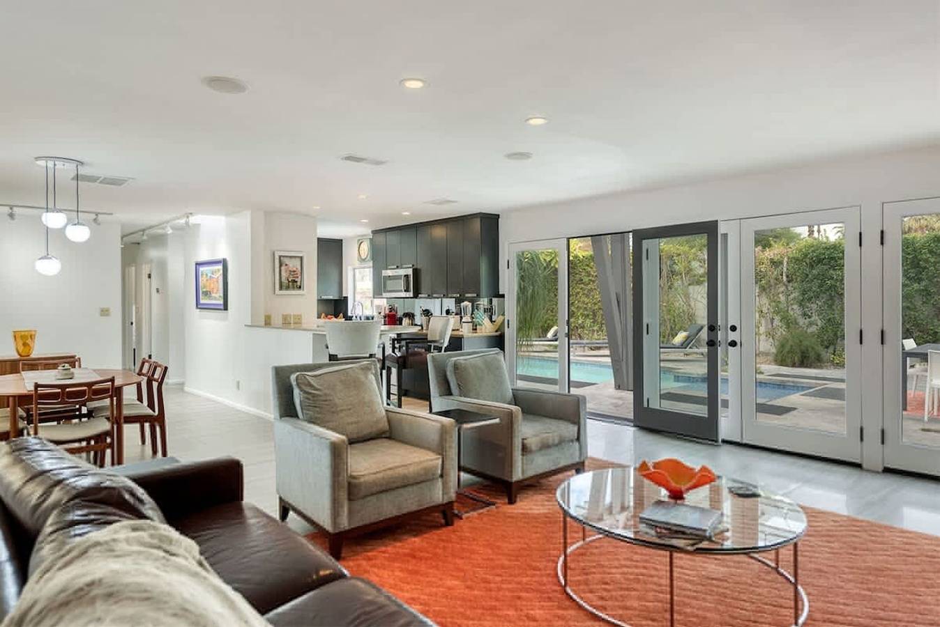 Mid-Century Oasis w Private Pool Mountain Views in Rancho Mirage, Coachella Valley