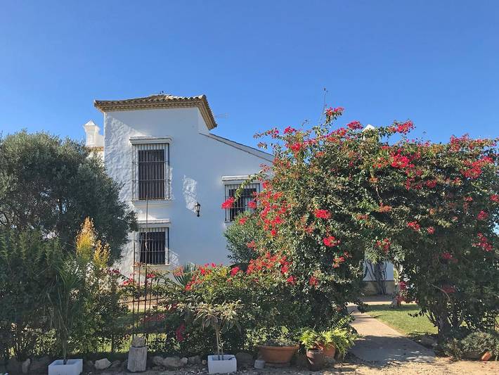 Casa rural para 8 personas, con vistas al mar además de jardín y terraza, Se admiten mascotas en Vejer de la Frontera - 2