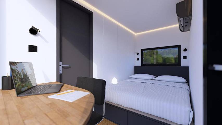 Ferienwohnung für 4 Personen, mit Terrasse und Sauna in Lindow - 3