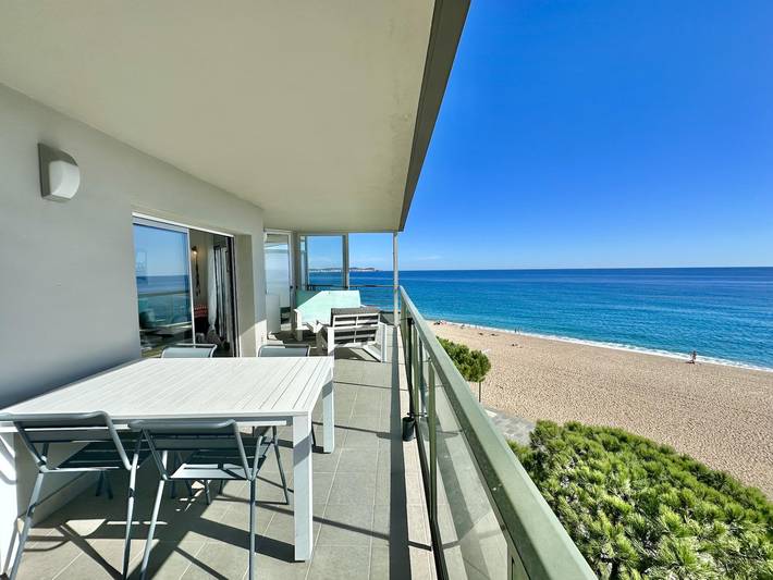Appartement voor 6 personen, met Uitzicht op zee en Balkon/Terras in Platja d'Aro