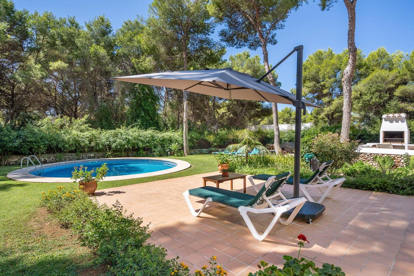 N'Antiga - Nice house with private pool and free Wifi in Torret de Baix, Sant Lluís