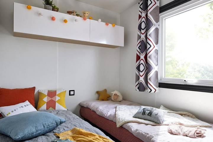 Camping pour 4 personnes, avec Terrasse ainsi que Jardin et Vue à Soulac-sur-Mer