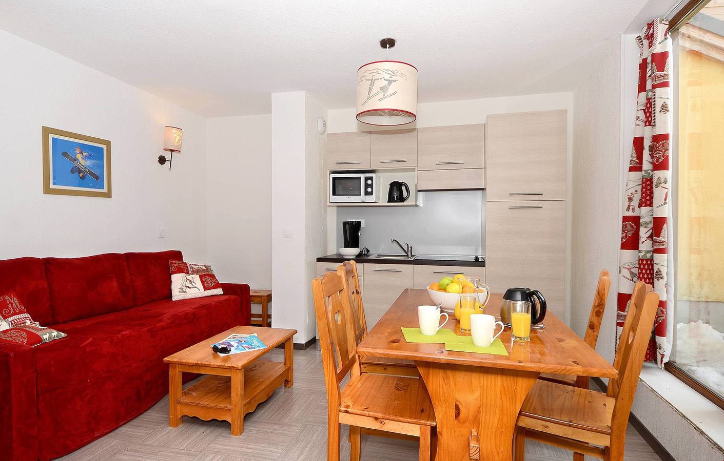 Ganzes Studio, Studio für 2 Personen mit Sauna in Vars (station de ski), Vars