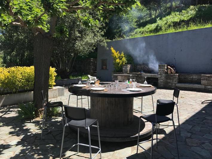 Gîte pour 5 personnes, avec vue et jardin à Rutali