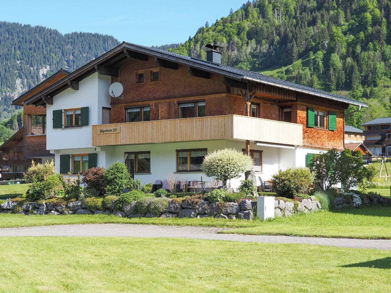 Ganze Ferienwohnung, Geiger Reinhilde - Ferienwohnung Jägerheim in Schoppernau, Bregenzerwald