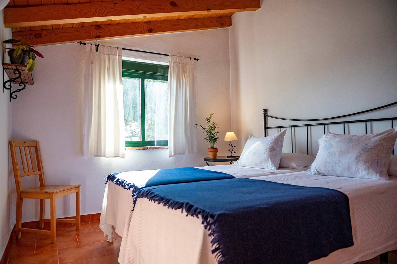 Apartment 'Casa Rural Maximón Azul' mit Meerblick, Wlan und Klimaanlage in Los Caños de Meca, Barbate
