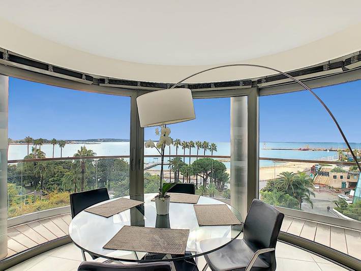 Gîte pour 6 personnes, avec vue et balcon dans Palais Des Festivals Et Des Congres - 2