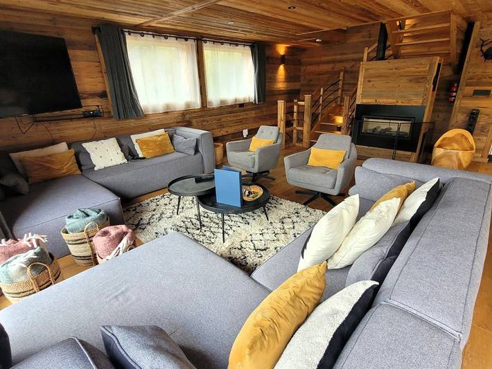 Geräumiges 5*-Chalet mit Whirlpool und Sauna, Haustiere erlaubt in Les Gets, Les Portes du Soleil