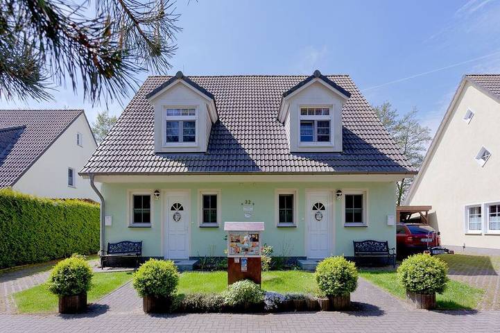 Ferienhaus für 6 Personen, mit Garten und Terrasse in Trassenheide