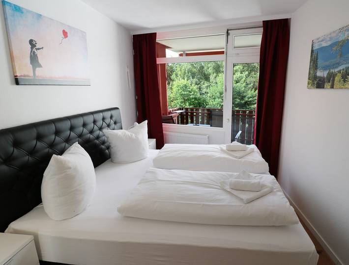 Ferienwohnung für 4 Personen, mit Balkon und Sauna in Schluchsee - 3