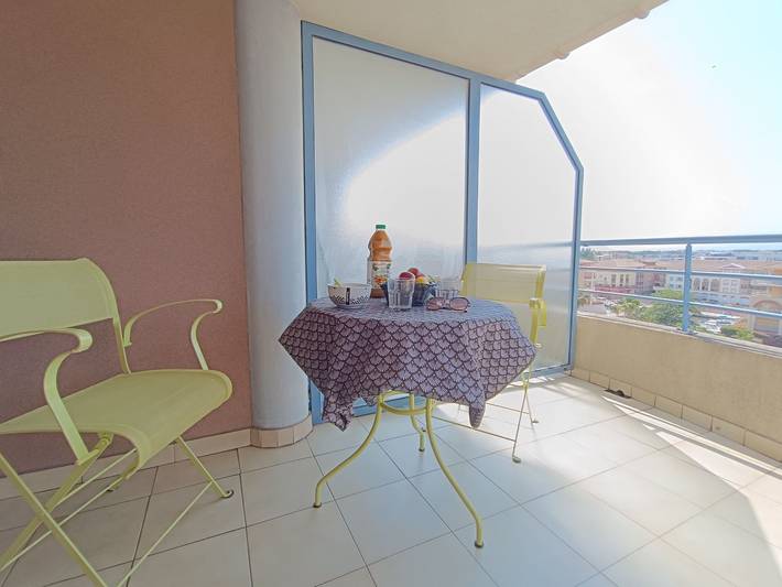 Ferienwohnung für 3 Personen, mit Balkon in Frejus
