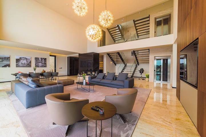 PureLuxuryExclusiveVillaStateOfTheArtVillaExcellentLocationPrivateBeach in Zaton, Grad Dubrovnik