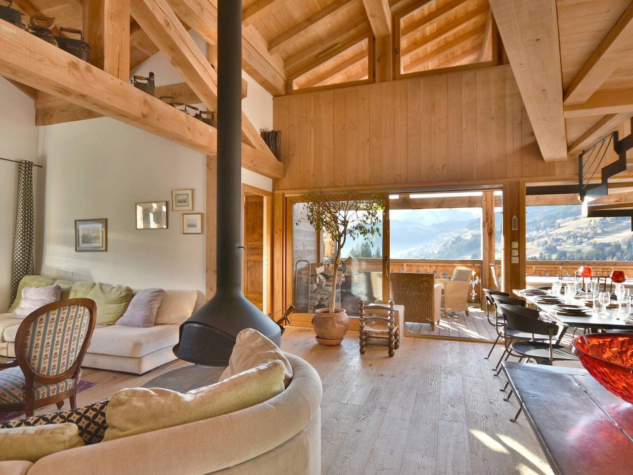 Appartement entier, Superbe Duplex 8 pers, Terrasse, Casiers Ski, Parking, Proche des Pistes et Centre, Les Gets in Les Gets, Les Portes du Soleil