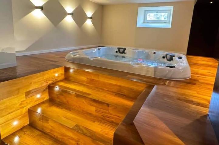 Holiday rental for 8 people, with garden and hot tub as well as sauna in Munster (Haut-Rhin)