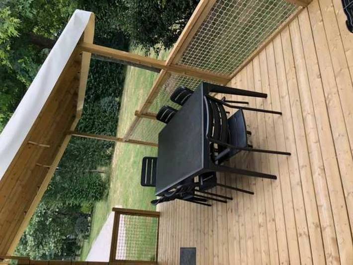 Mobil home pour 6 personnes, avec jacuzzi ainsi que bassin pour enfant et sauna à Apremont - 2