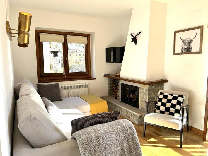 Casa rural para 4 personas, con balcón y vistas, Se admiten mascotas en Vall d'Àneu - 4