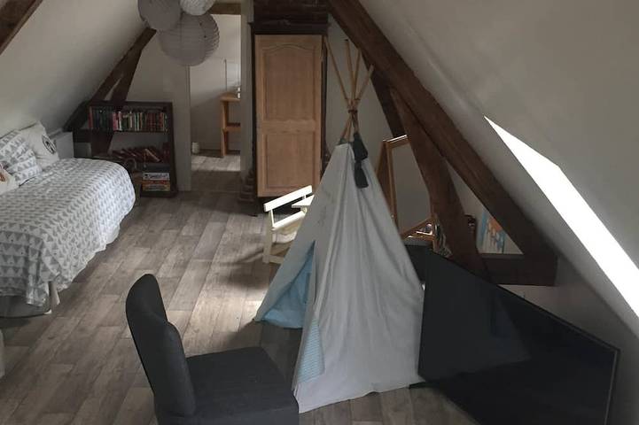 Location de vacances pour 10 personnes, avec jardin, animaux acceptés à Genneville - 3