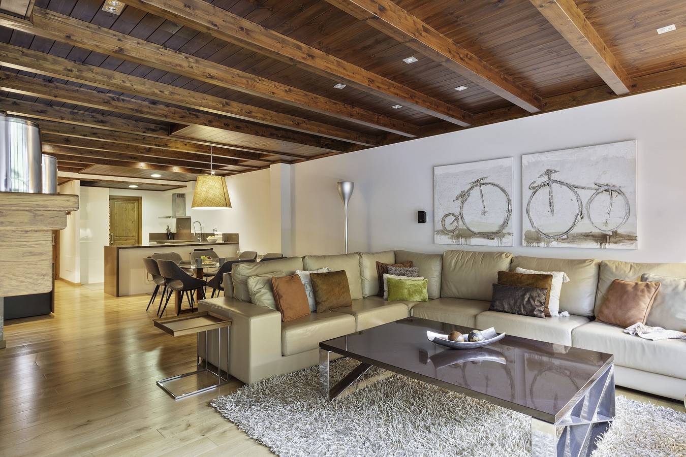 Appartement entier, Appartement de vacances pour 11 personnes avec balcon in Baqueira, Naut Aran