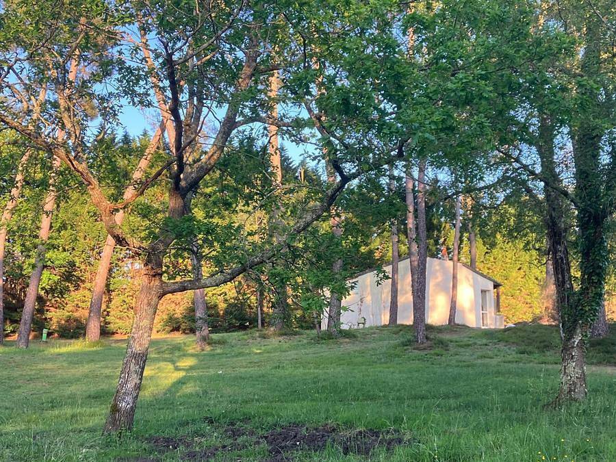 Camping Domaine du Lac - Maison 4 personnes - Maison 1 chambre in Lac du Baron Desqueyroux, Montendre