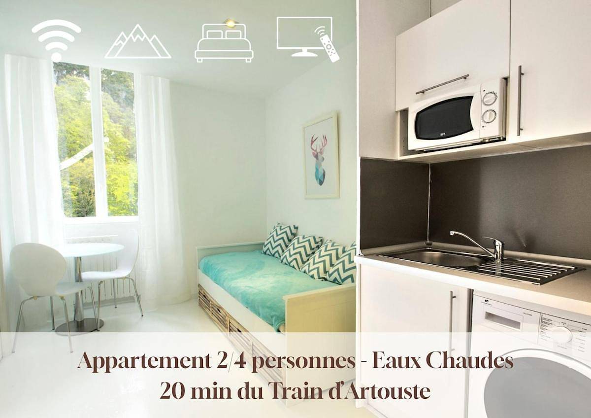 Appartement entier, Apt 5 Eaux-Chaudes proche Laruns et Espagne in Laruns, Béarn