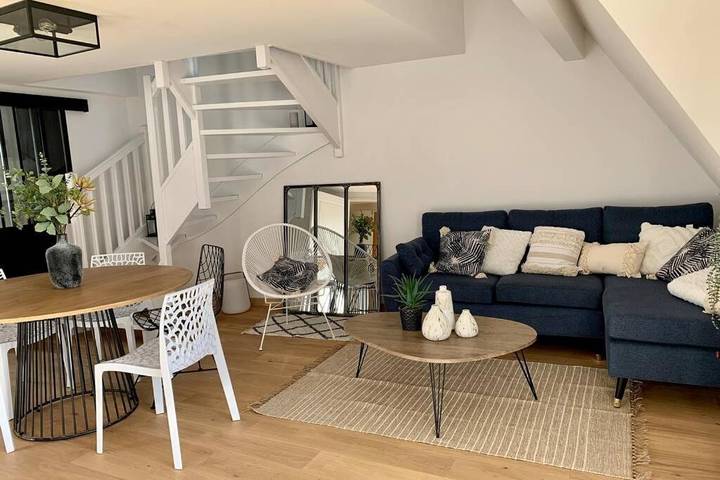 Gîte pour 4 personnes, avec vue et terrasse dans Gare De La Baule Escoublac