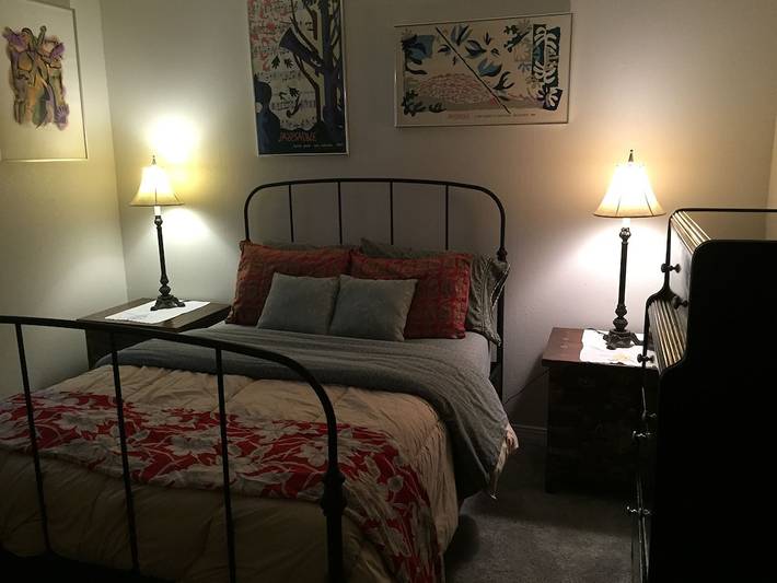 Apartamento para 6 personas, con jardín y terraza, Se admiten mascotas en San Antonio