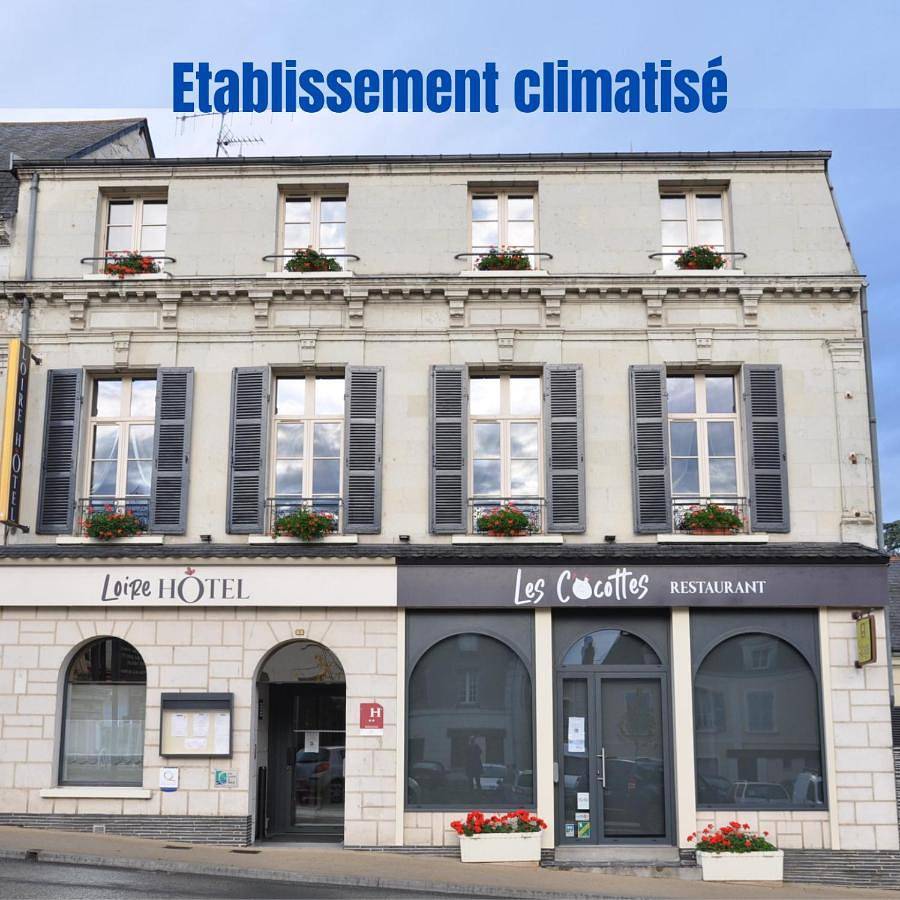 Logis Loire Hotel - Les Cocottes Restaurant in Les Rosiers-sur-Loire, Vallée de la Loire