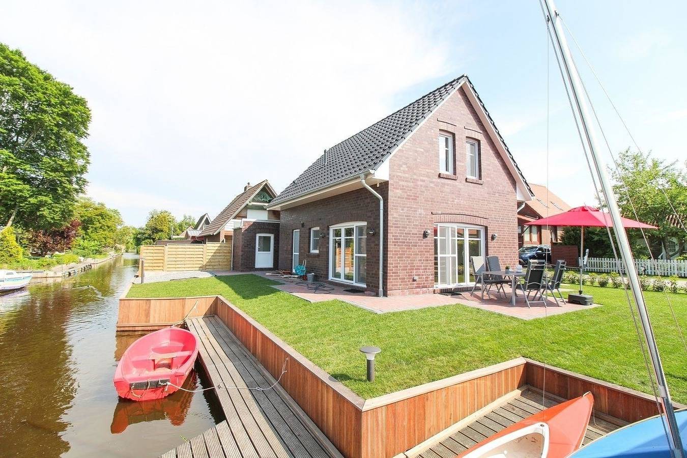 Ferienhaus Auf hoher See in Großes Meer, Südbrookmerland