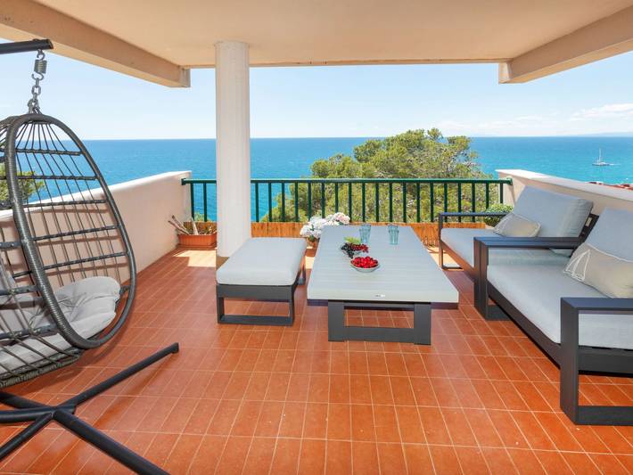 Ferienwohnung für 4 Personen, mit Balkon und Terrasse an der Costa Dorada