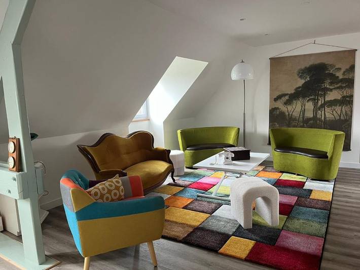 Location de vacances pour 15 personnes, avec vue et terrasse dans Valorbiquet - 3