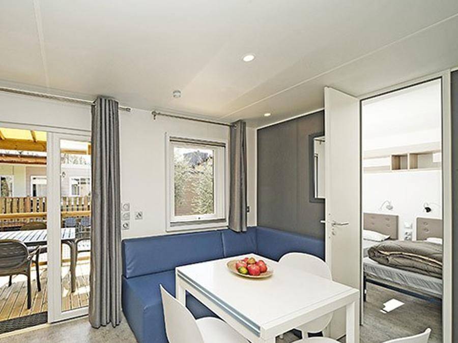 Camping Grand Kazela - Mobilhome 6 personas - Premium | 3 Dormitorios | 6 Pers | Terraza elevada | 2 baños | Aire acondicionado | Tv in Medulin, Pula-Medulin