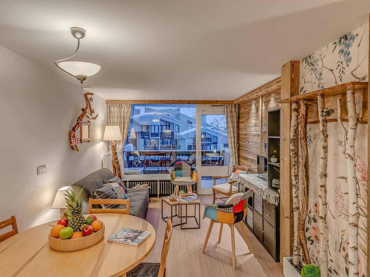 Geheel appartement, 3-star Apartment in Tignes, 4/5 people, renovated, 39m², south in Tignes, Massif de la Vanoise