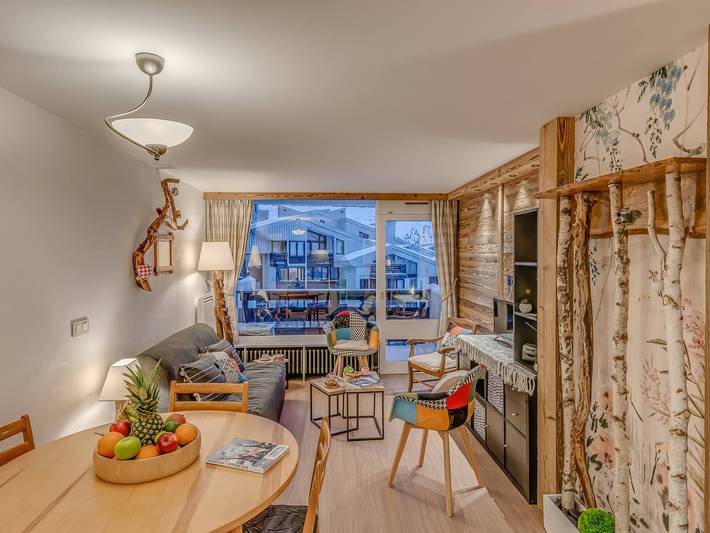 Geheel appartement, 3-star Apartment in Tignes, 4/5 people, renovated, 39m², south in Tignes, Massif de la Vanoise