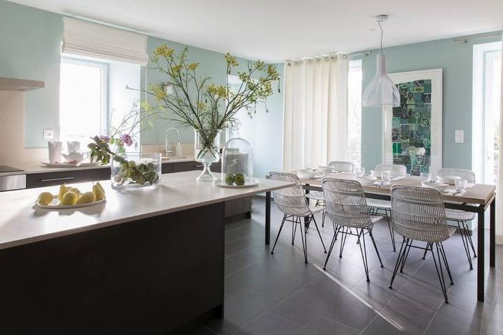 Gîte pour 8 personnes, avec jardin et terrasse à Portbail - 3
