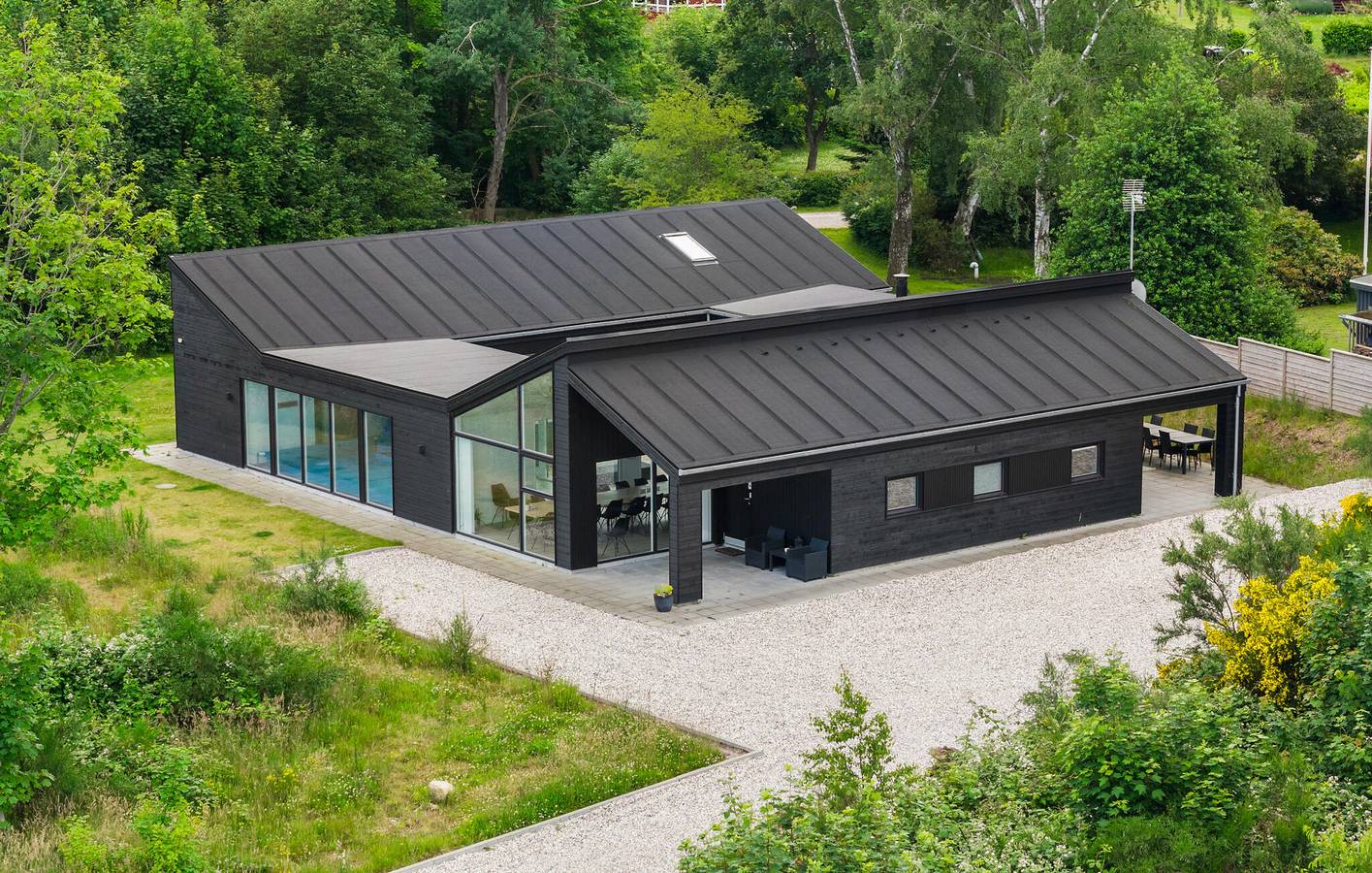 Feriehus for 20 personer med terrasse in Bønnerup Strand, Glesborg