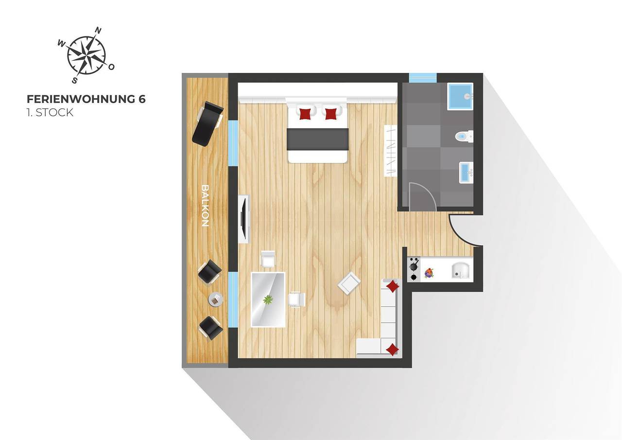 Geheel vakantieappartement, Ferienwohnungen Hörmann in Hirschegg Kleinwalsertal, Mittelberg