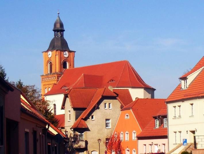 Ferienwohnung für 6 Personen, mit Ausblick in Stadt Buckow (Märkische Schweiz)