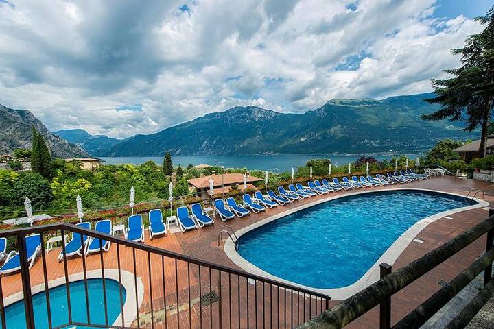 Ferienwohnung für 4 Personen, mit Pool und Balkon/Terrasse sowie Kinderpool und Terrasse, mit Haustier in Limone sul Garda - 4